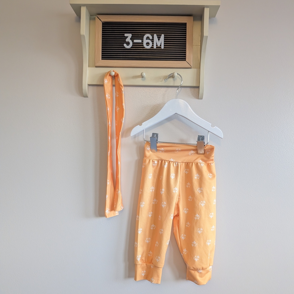 PatPat Baby Pants And Headband